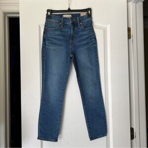 Madewell Curvy Skinny Crop